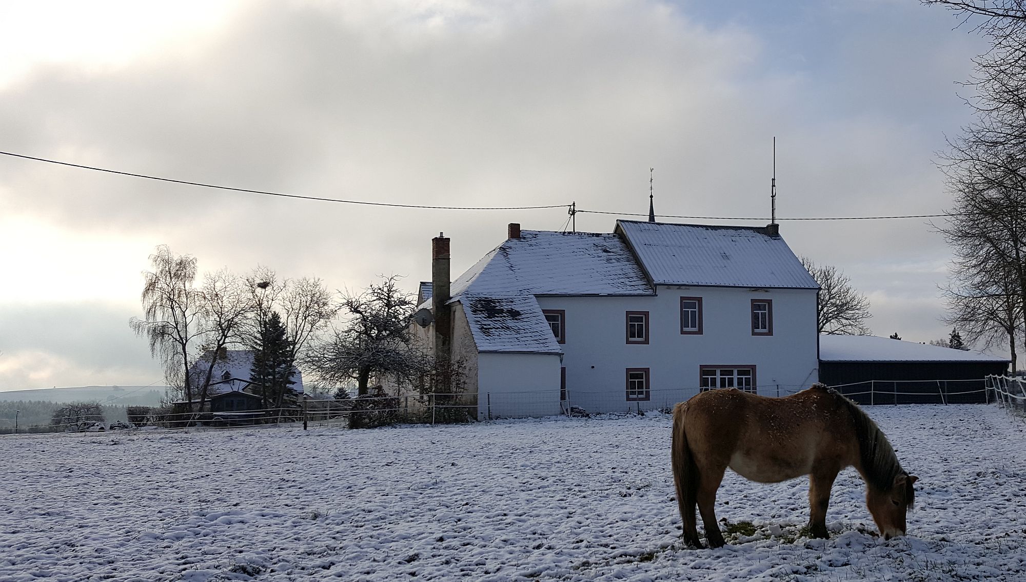 Das Eifel Ferienhaus im Winter