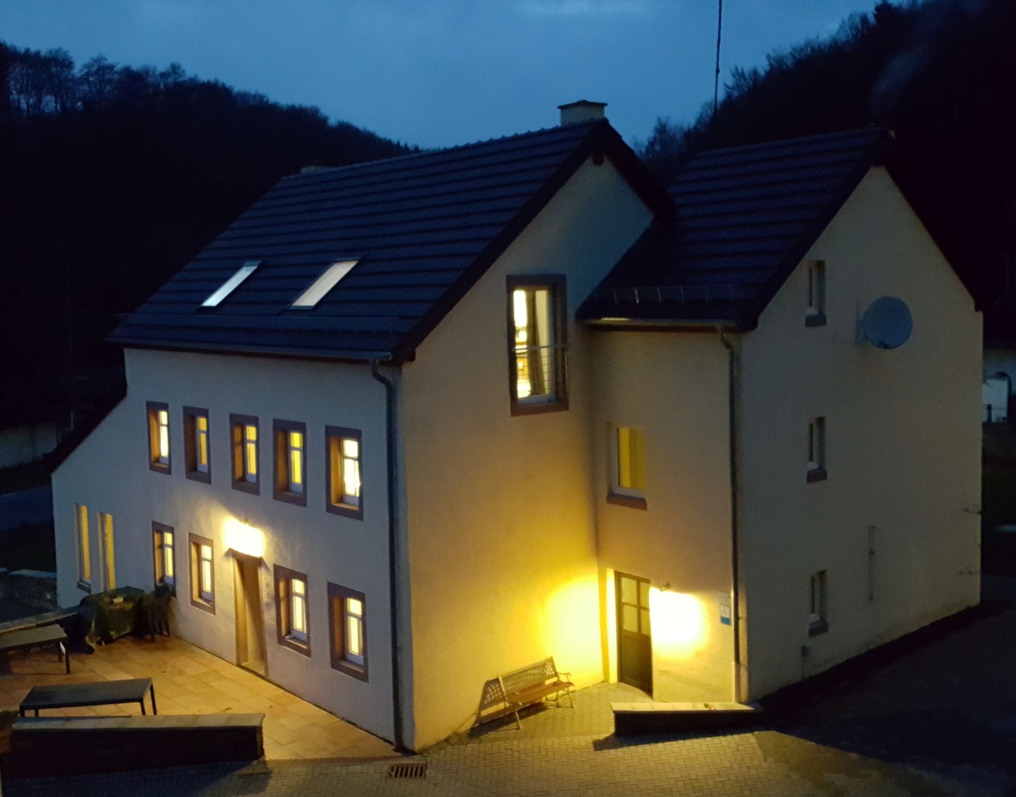 Ferienhaus Eifel Landhaus mit Treppenhaus