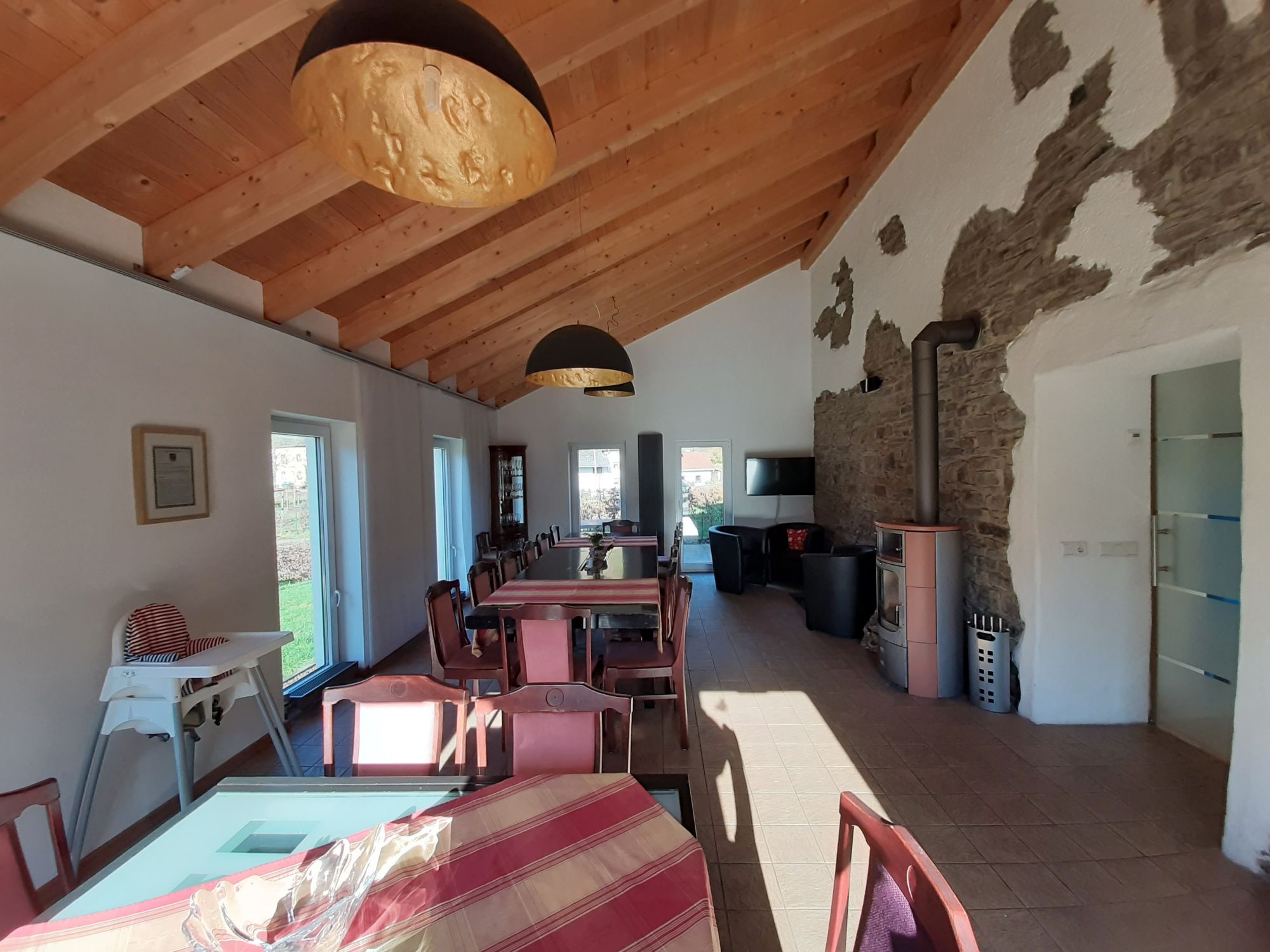 Ferienhaus Eifel Landhaus - Küchen- & Esszimmer