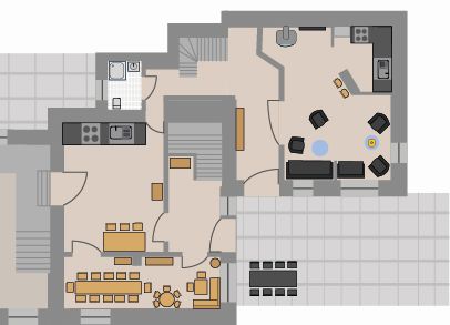 Grundriss Ferienhaus Engelsdorf EG