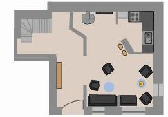 Ferienhaus Engelsdorf - Grundriss Seitenflügel EG