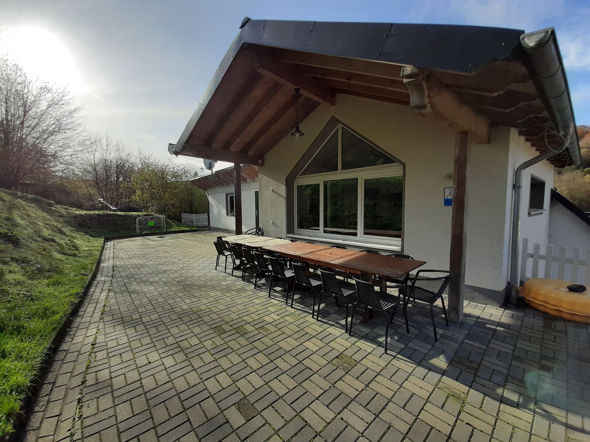 Ferienhaus Engelsdorf Eifel - obere Terrasse