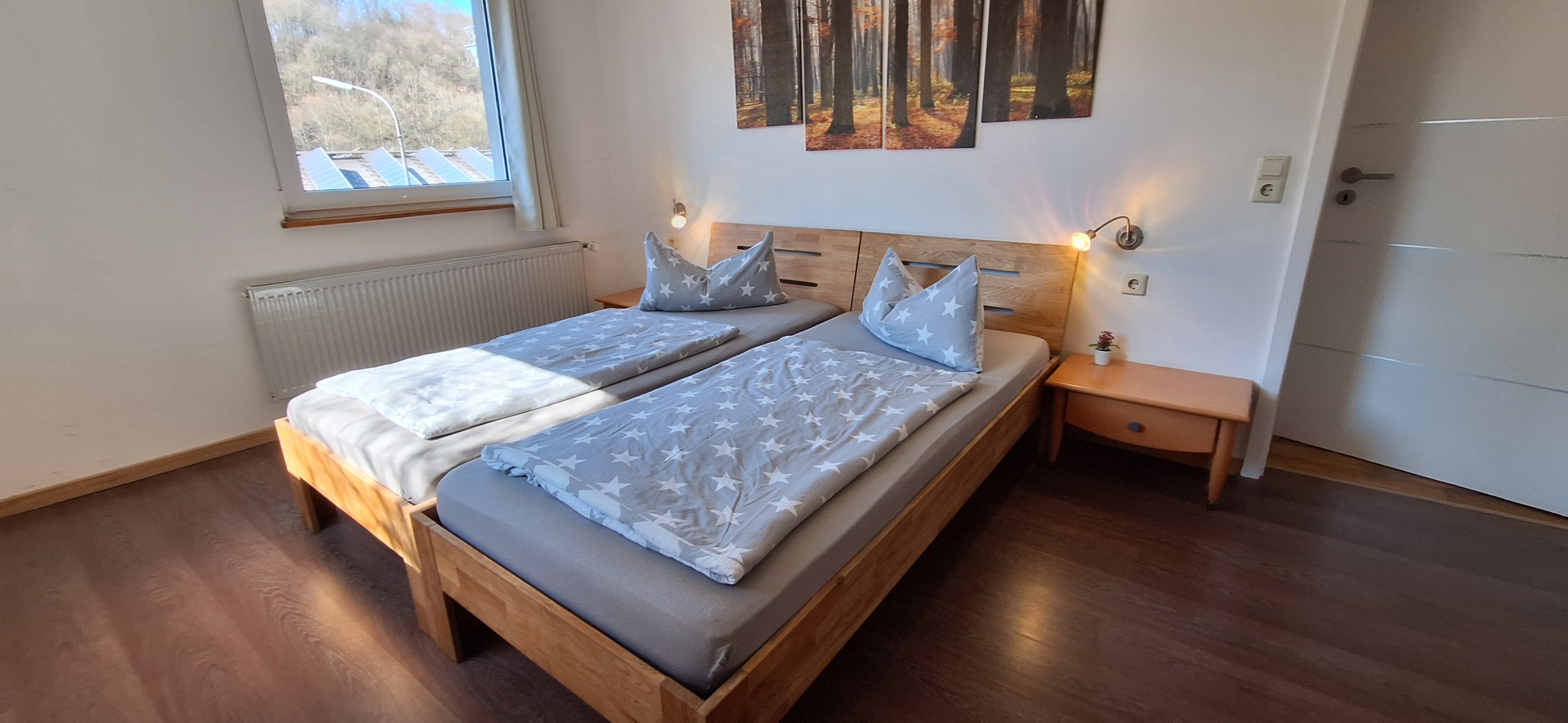 Ferienhaus Engelsdorf Eifel - Seitenflügel Schlafzimmer Kyll