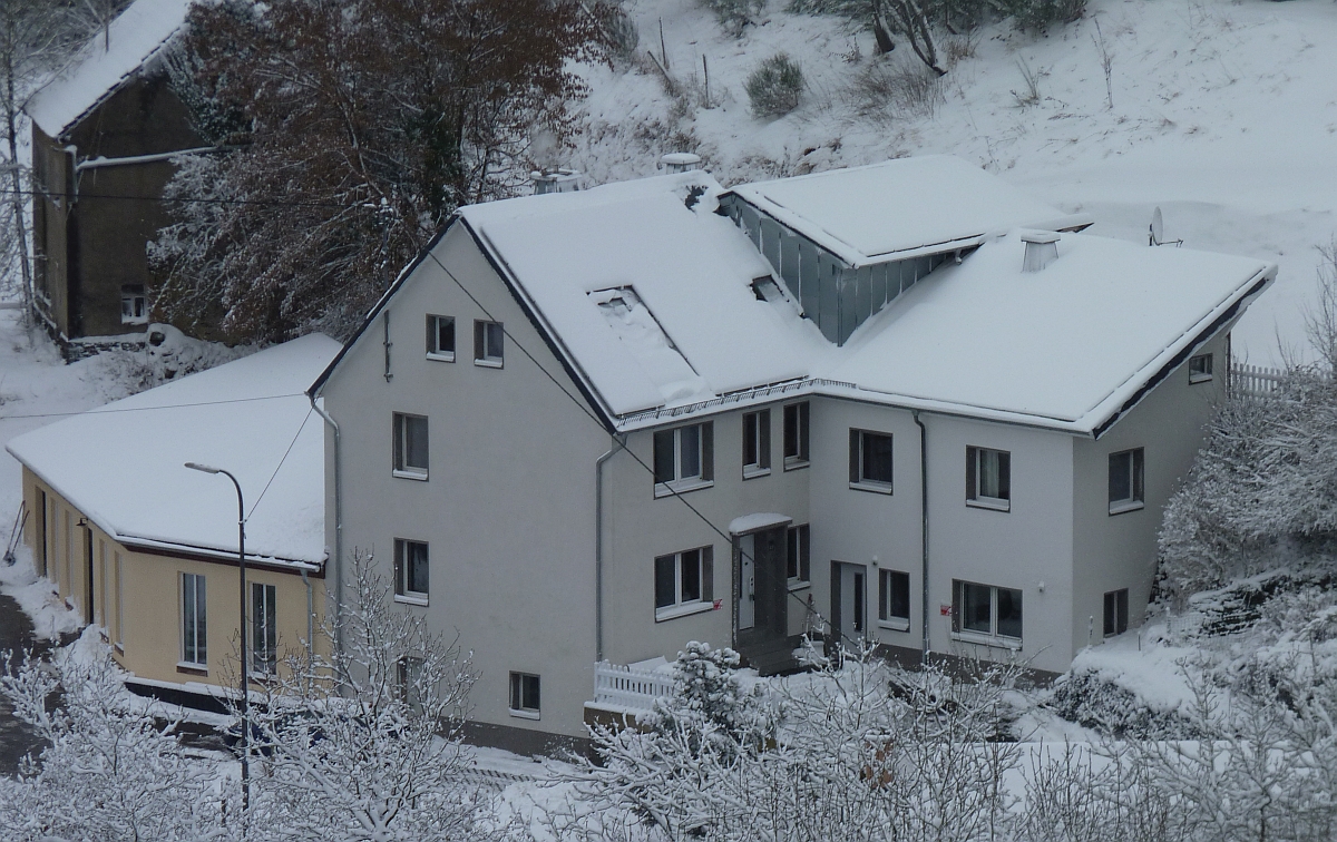 Ferienhaus Engelsdorf im Winter