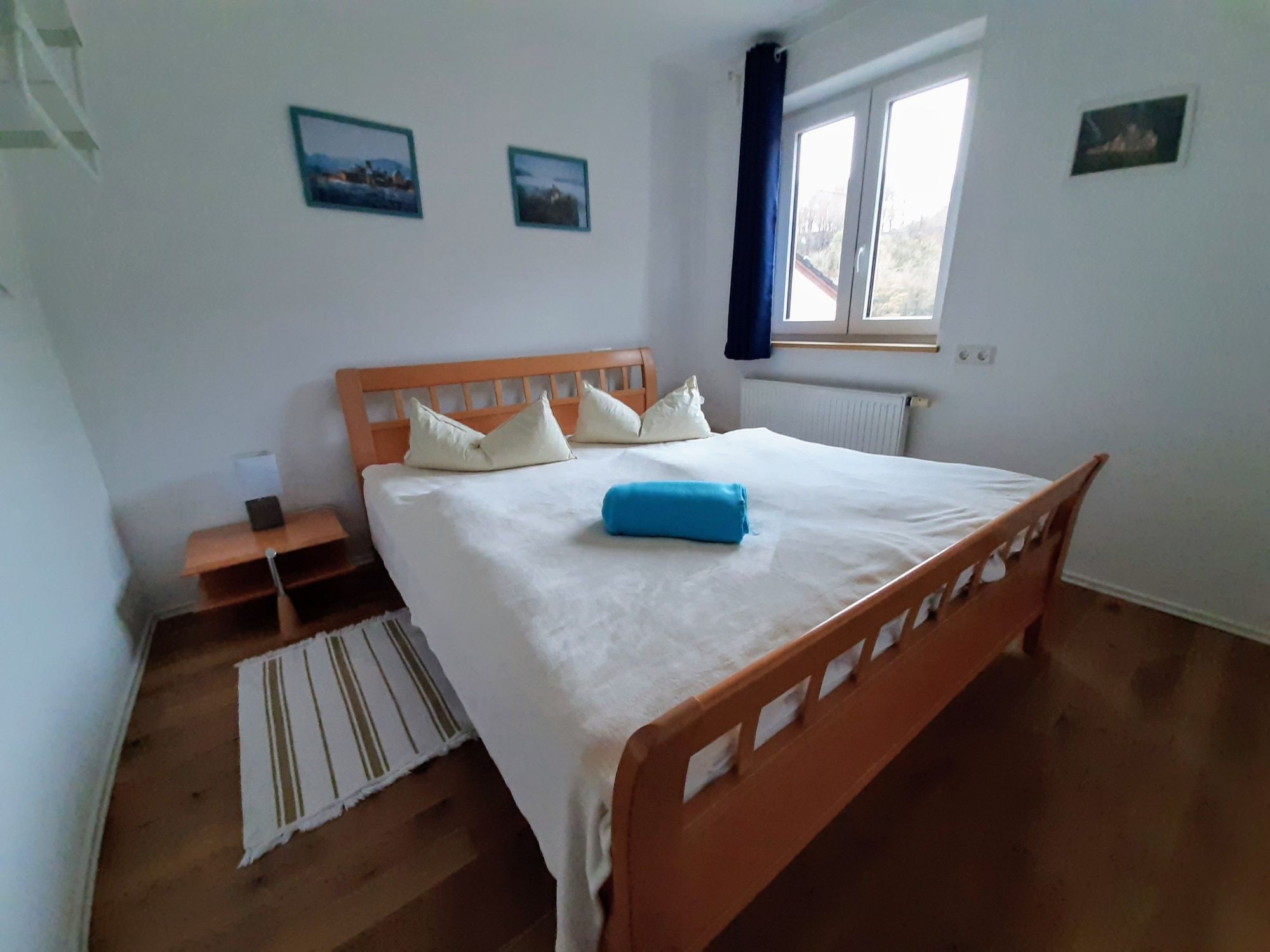 Schlafzimmer Bourscheid im Ferienhaus Eifel Atrium im oberen Enztal 