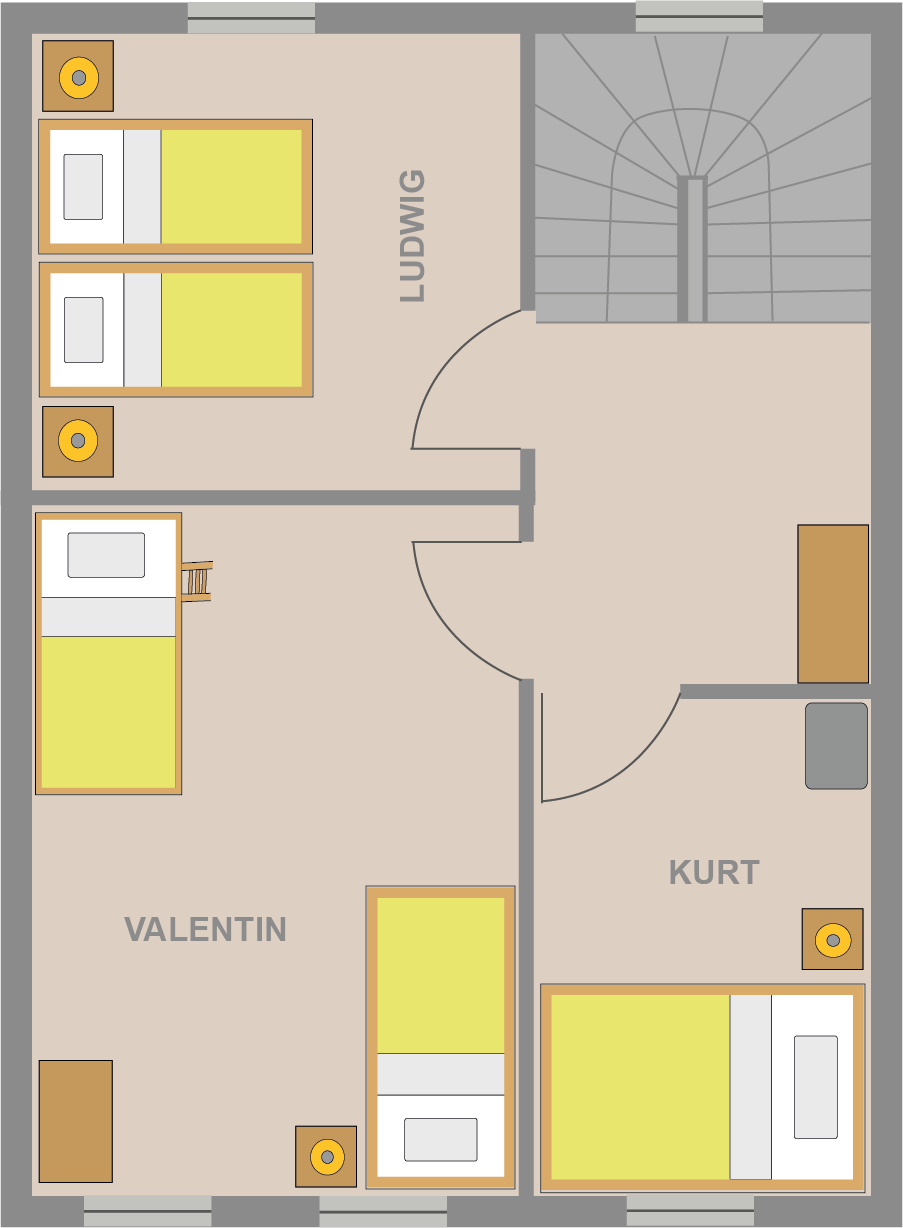 Grundriss Obergeschoss