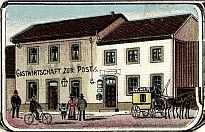 Rodershausen Gastwirtschaft zur Post 1880